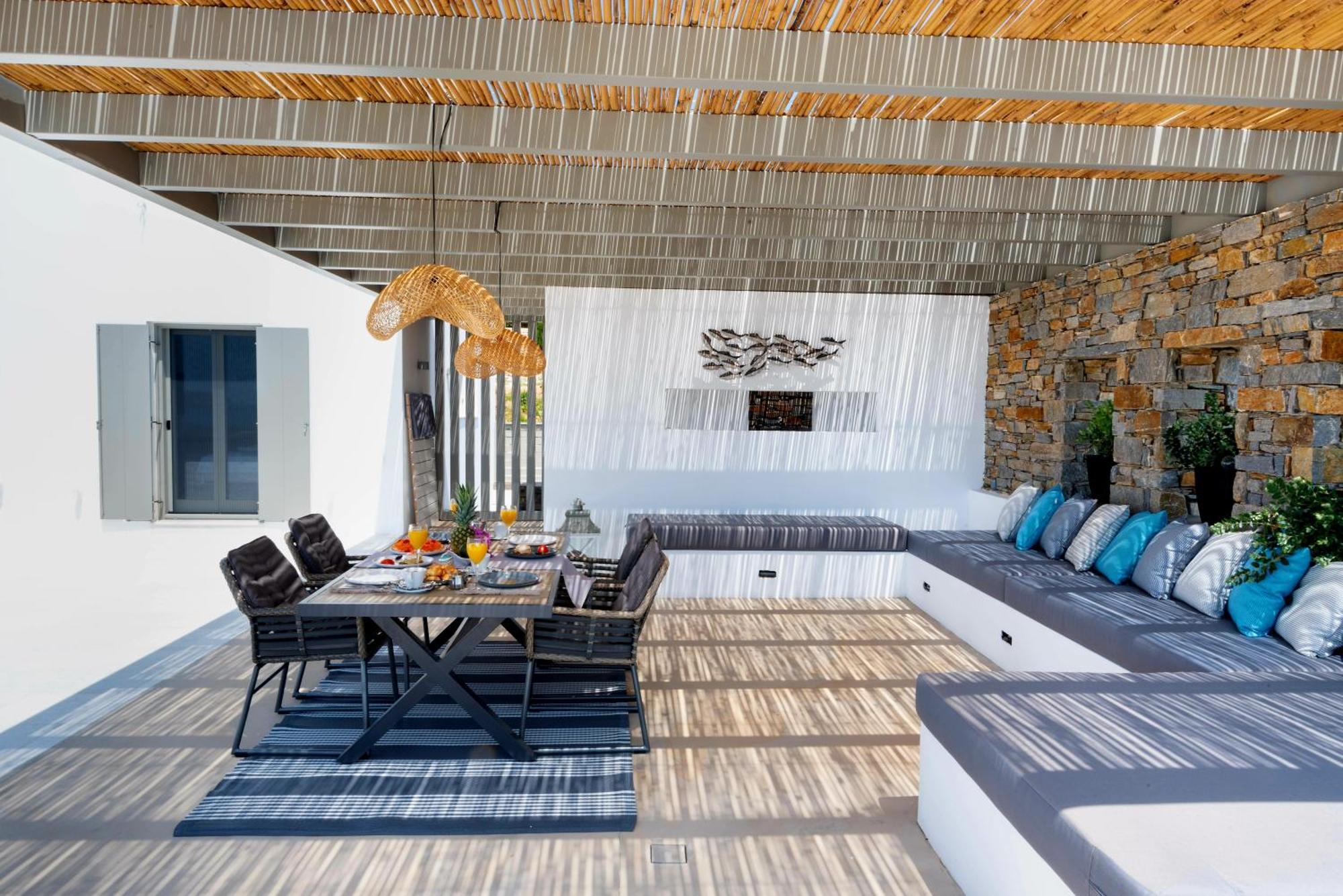 Golden Bay Luxury Villas And Suites Хриси-Акти Экстерьер фото