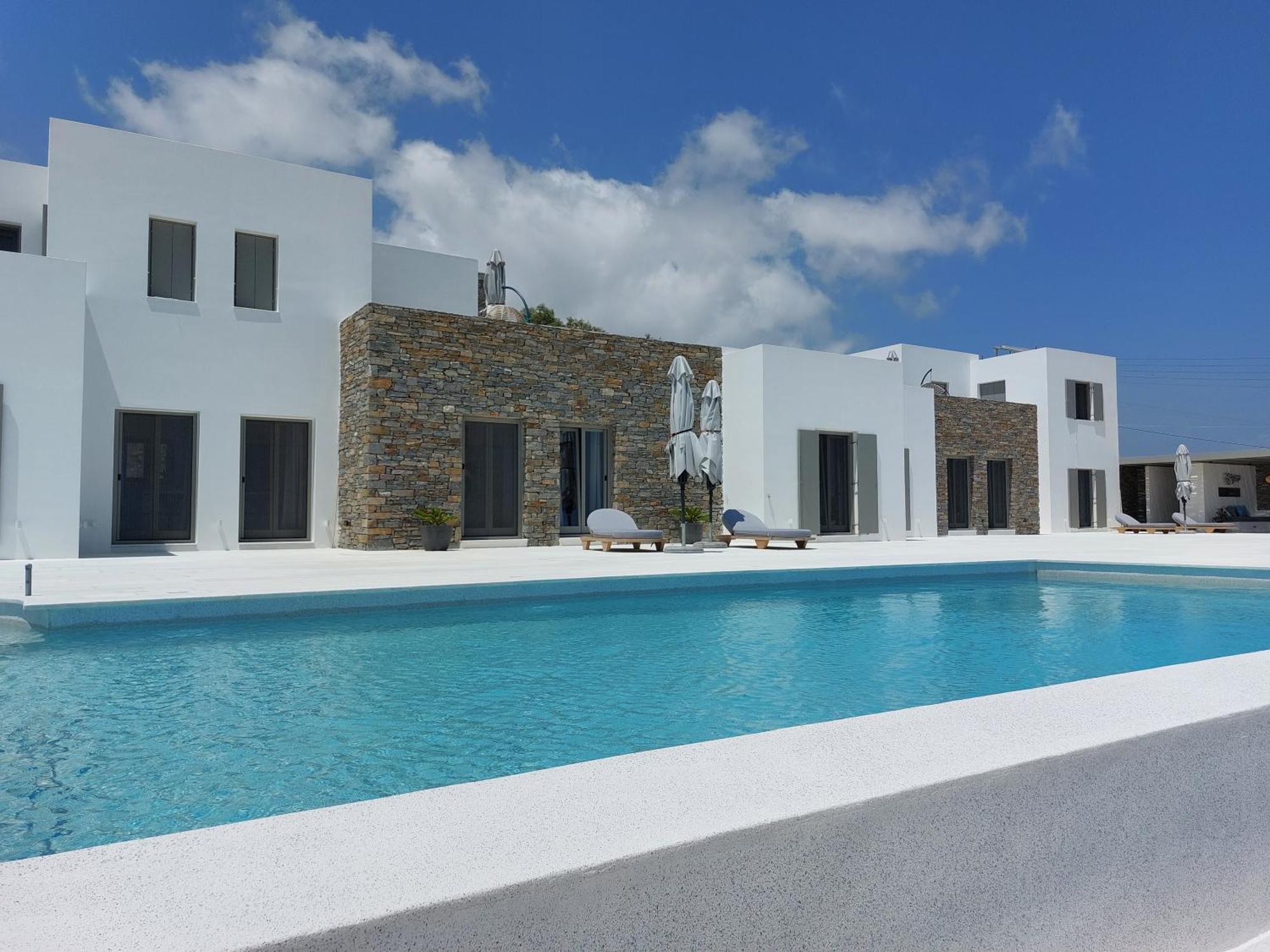 Golden Bay Luxury Villas And Suites Хриси-Акти Экстерьер фото
